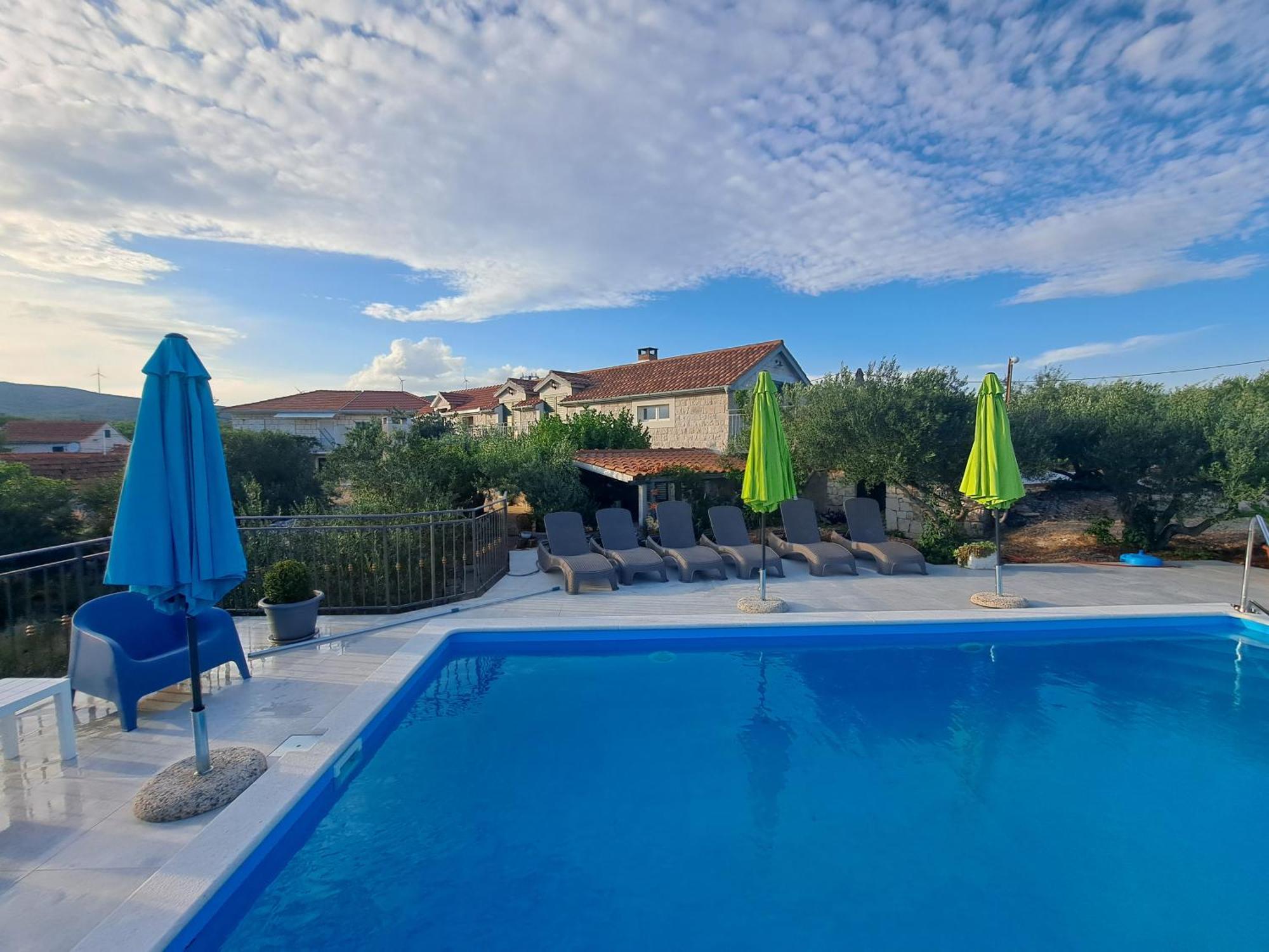 Villa Casa Mia Gornji Seget Extérieur photo